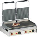 Klämgrill Kamtschatka, dubbel, räfflad/slät, 3-fas
