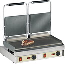 Klämgrill Kamtschatka, dubbel, räfflad/slät, 3-fas
