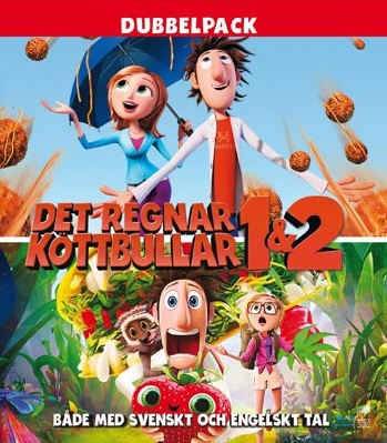 Det Regnar Köttbullar 1 & 2 (Blu-ray)