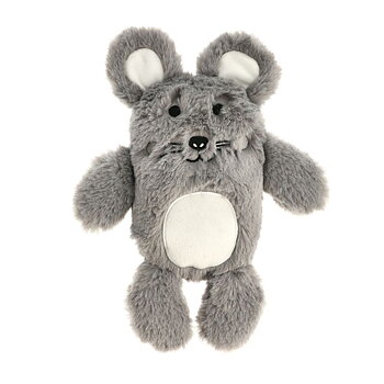 Dogman Hundleksak BuddyMouse Medium Grå 21cm