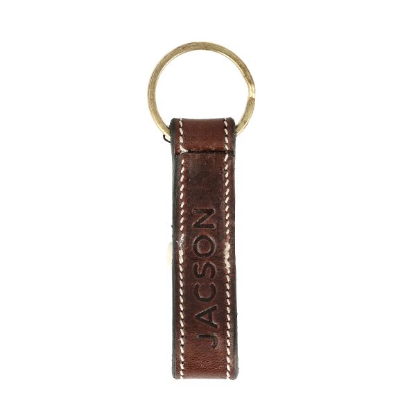 Jacson Nyckelring Klinker Brun - 2