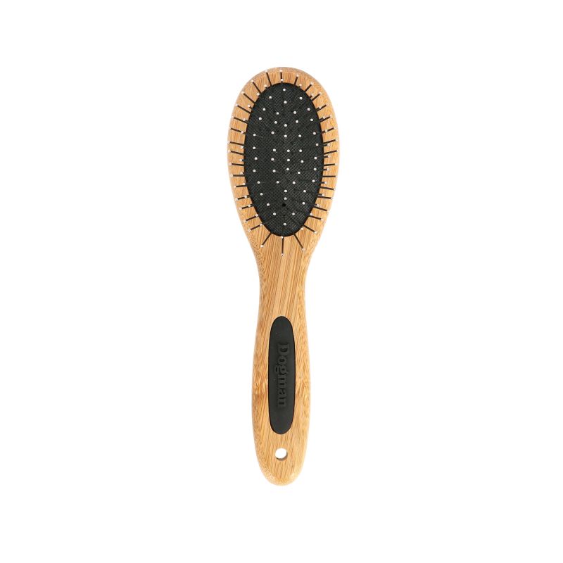 Dogman Bamboo Borste Långa Piggar Small 19,5cm