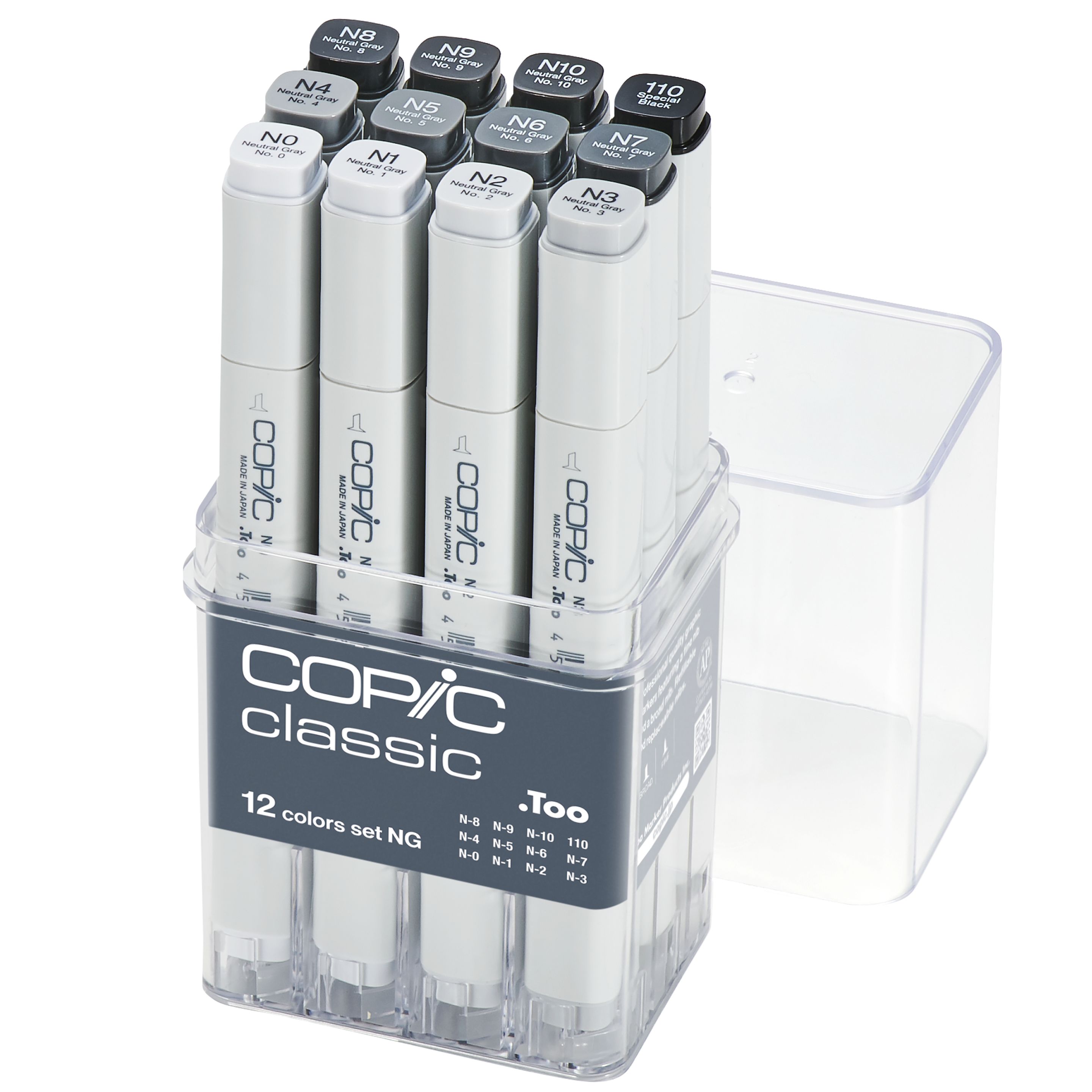 Copic Classic Gråa toner NG