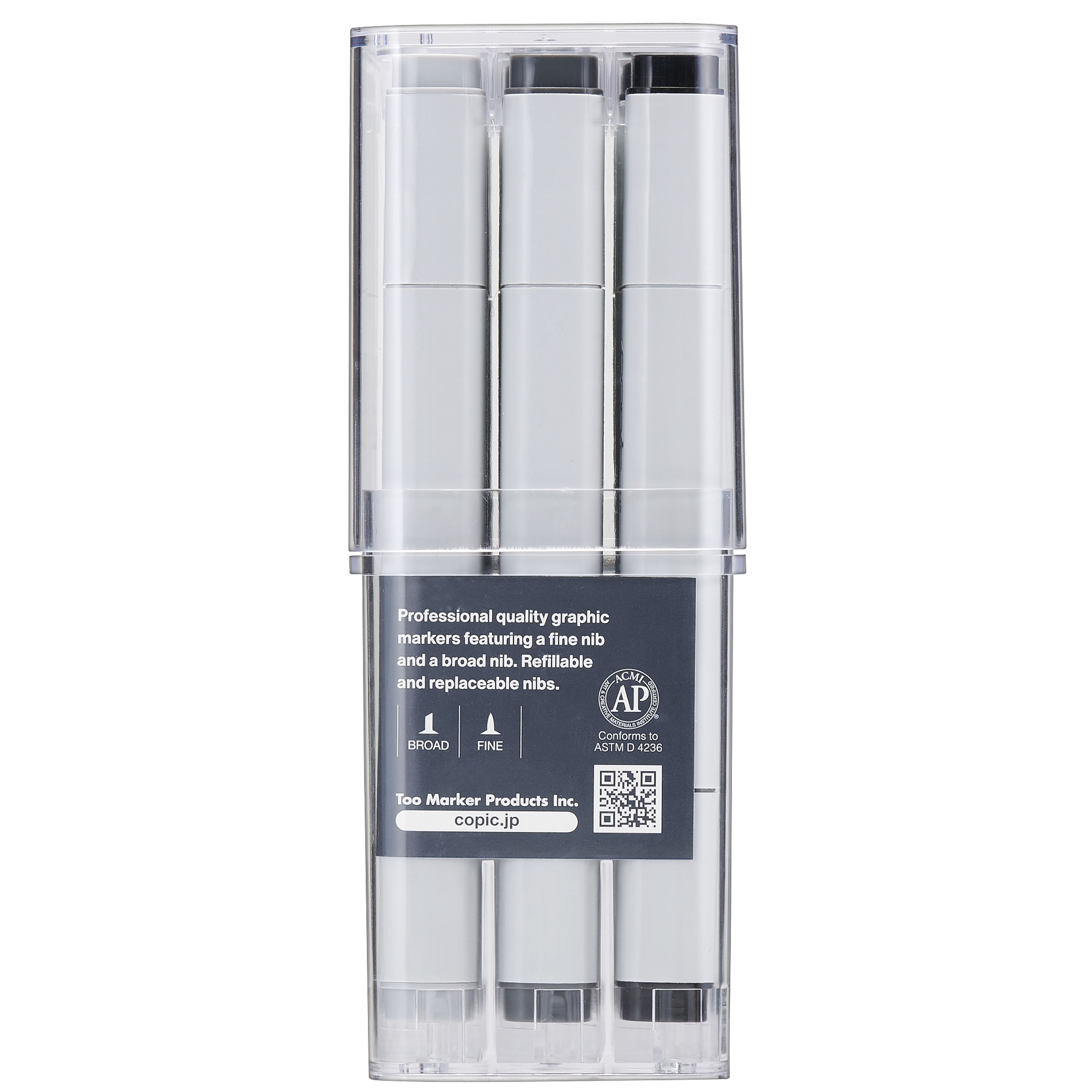 Copic Classic Gråa toner NG - 4
