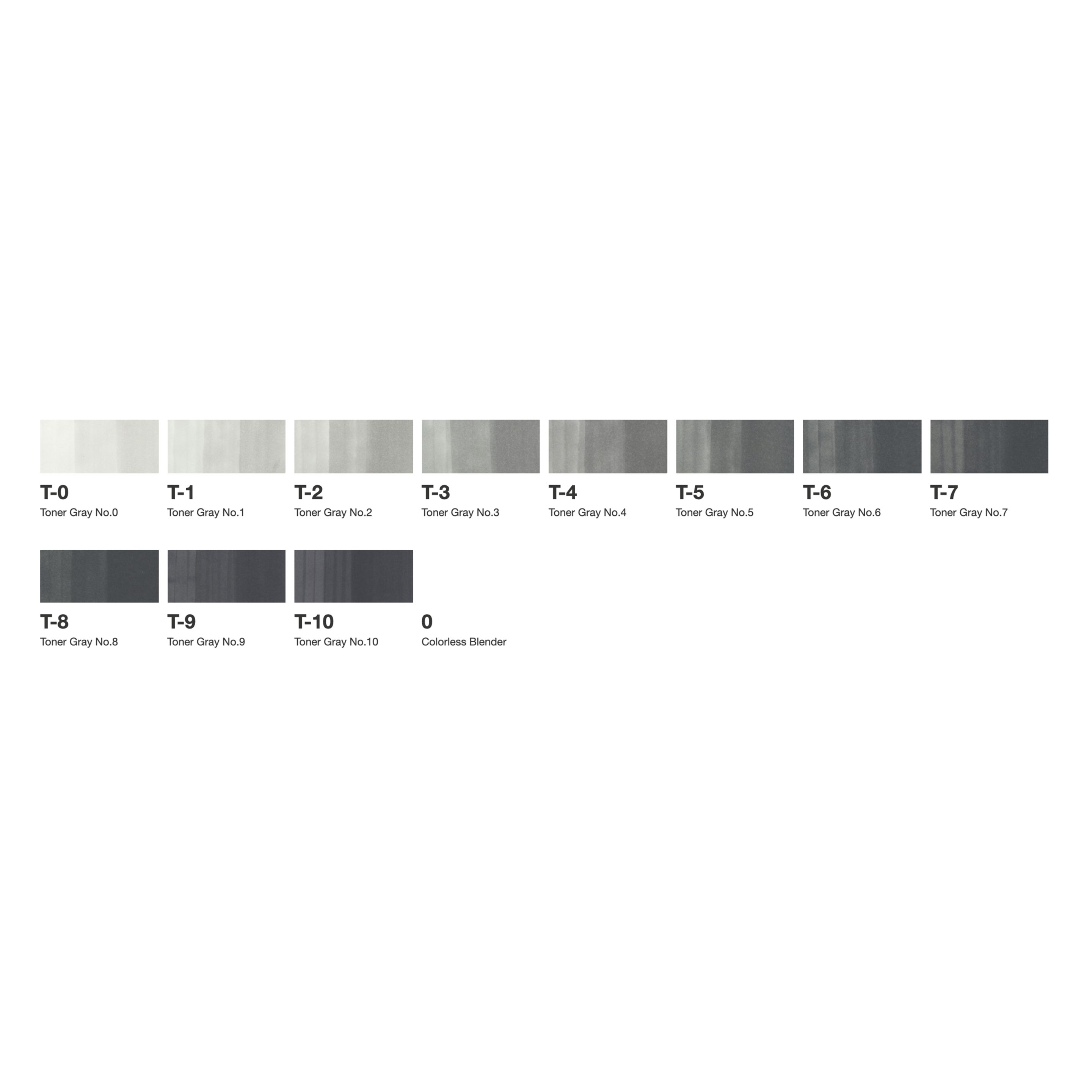 Copic Classic Gråa toner TG - 5