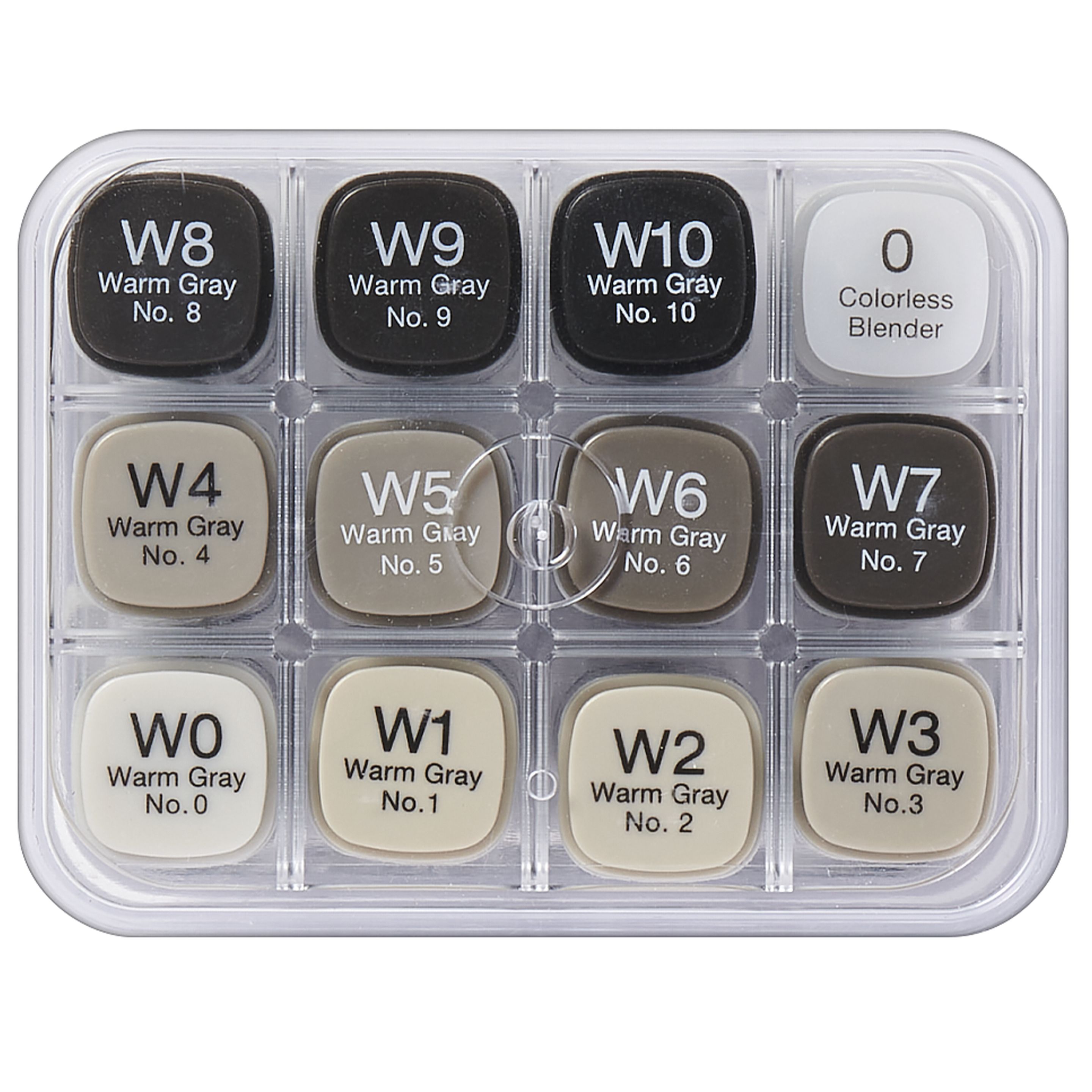 Copic Marker Gråa toner WG - 3
