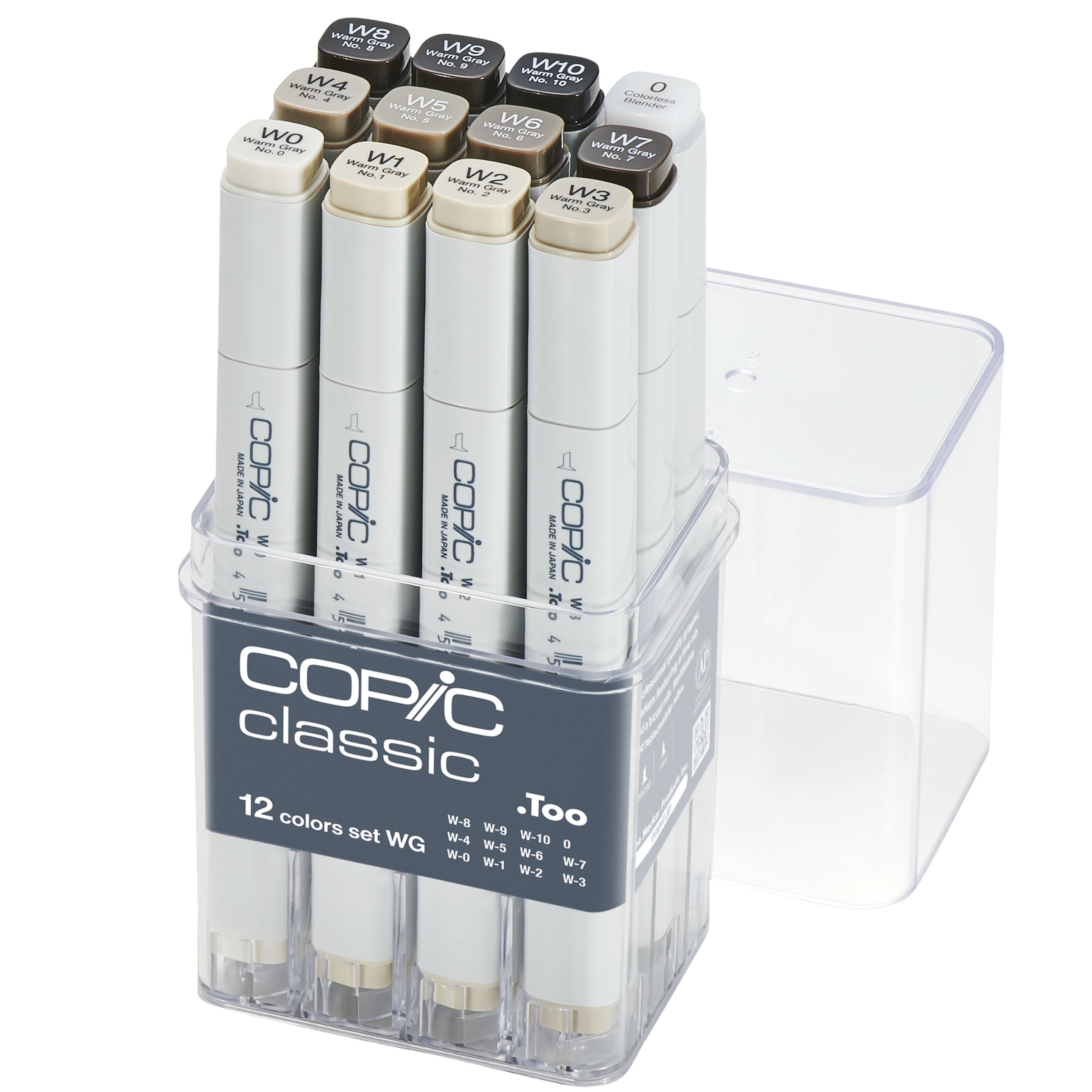 Copic Marker Gråa toner WG