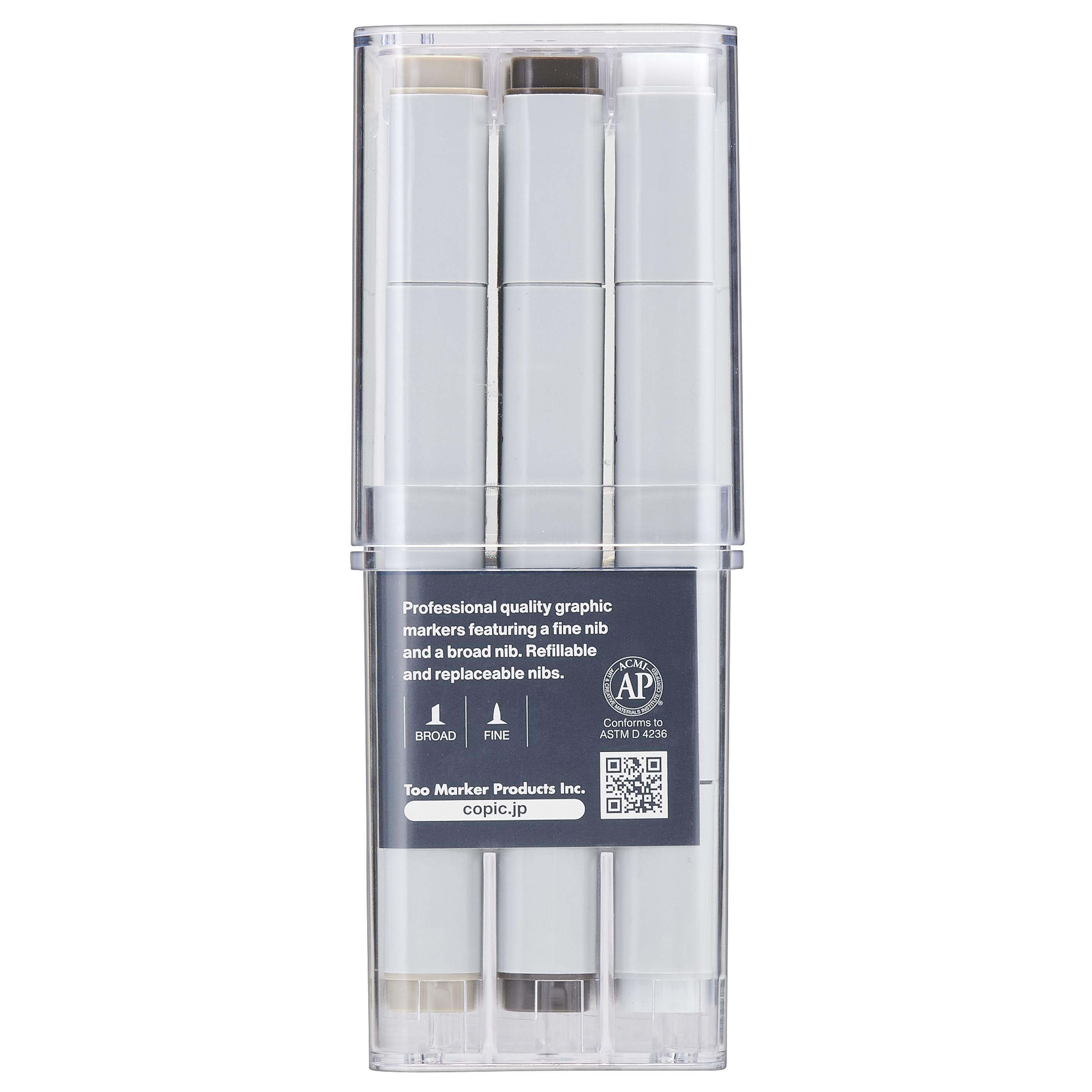 Copic Marker Gråa toner WG - 5