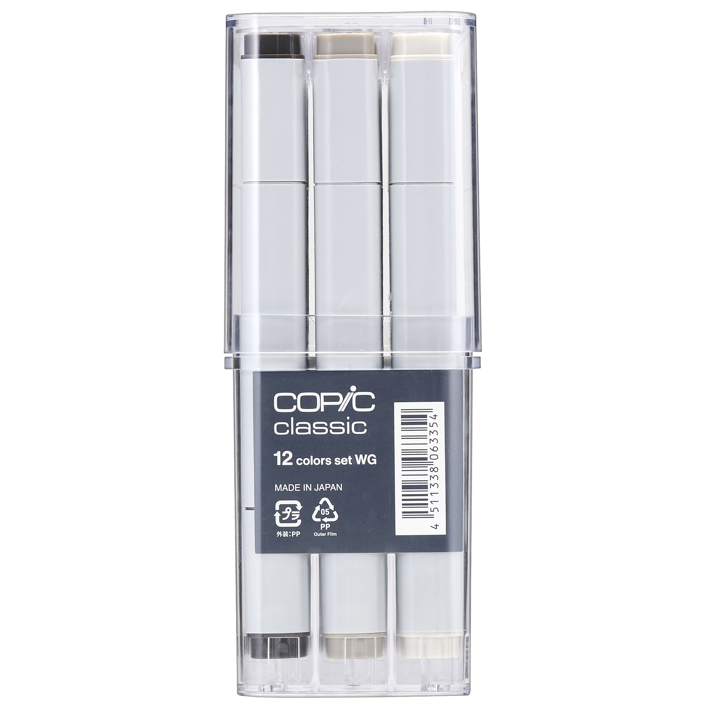 Copic Marker Gråa toner WG - 4