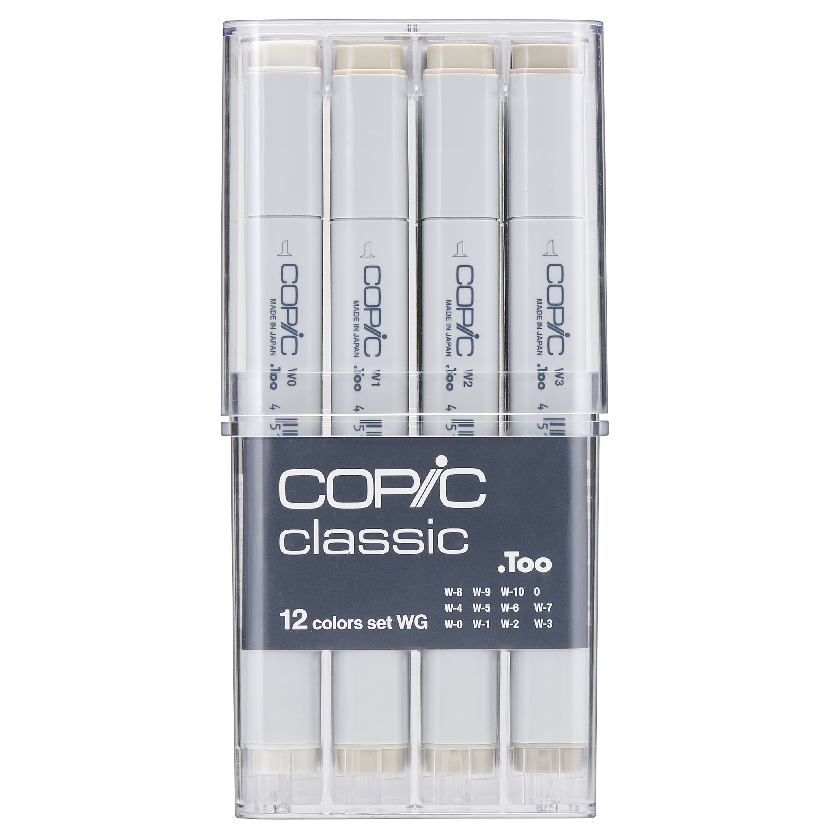 Copic Marker Gråa toner WG - 2