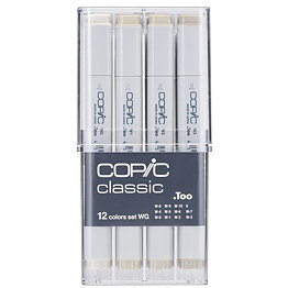 Copic Marker Gråa toner WG