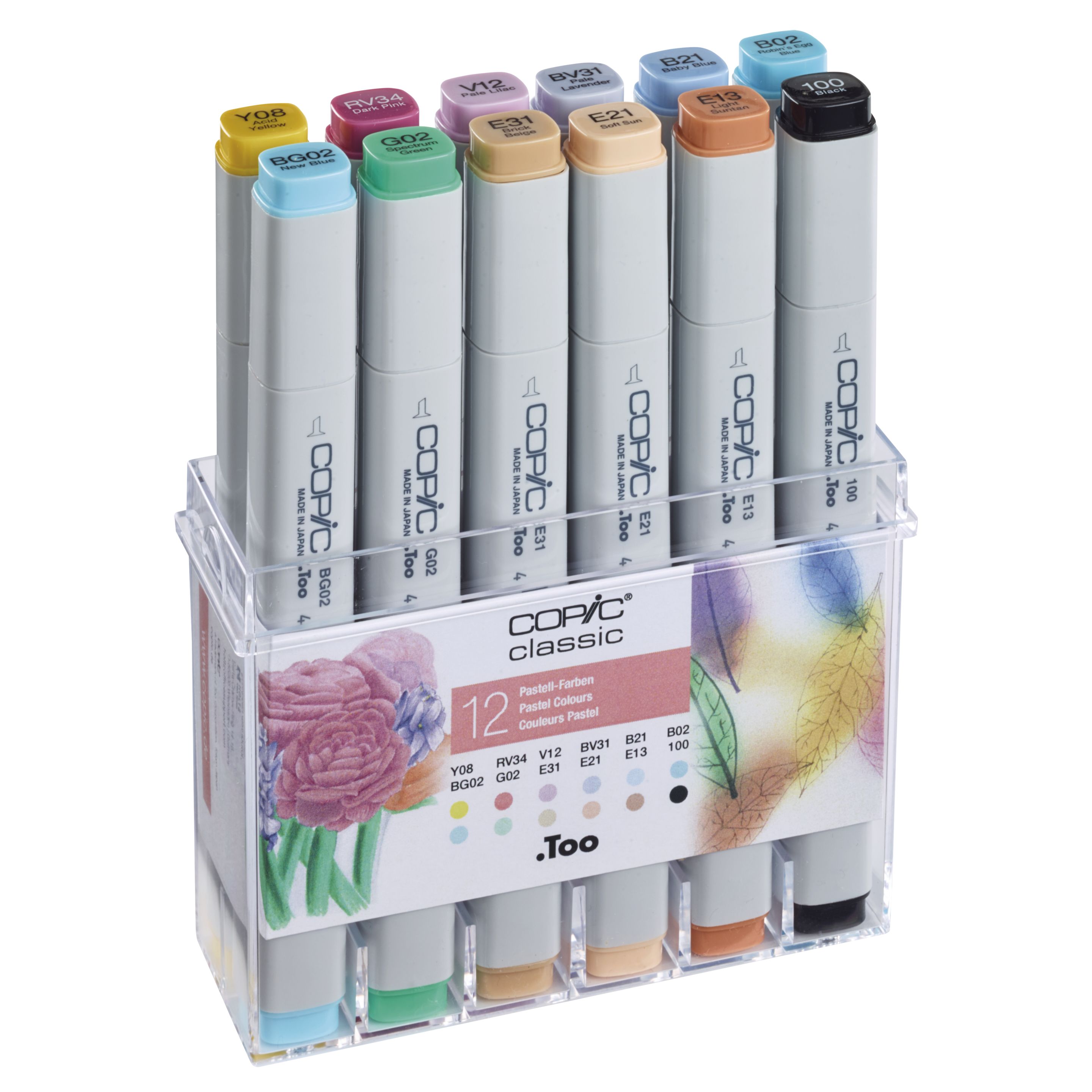 Copic Classic Pastell färger - 5