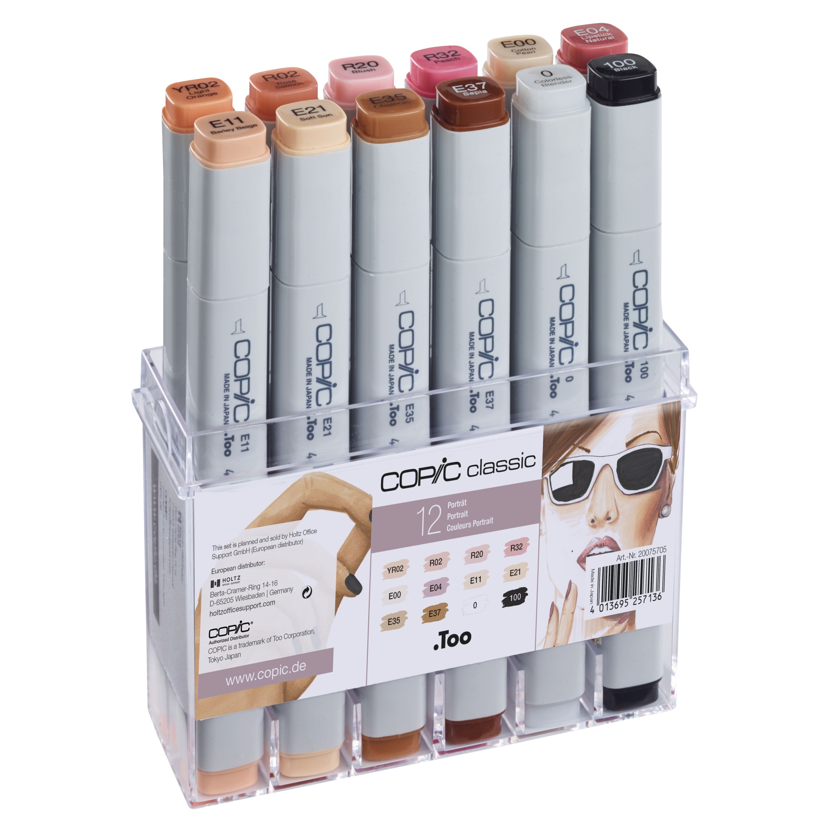 Copic Classic Hudfärger - 4