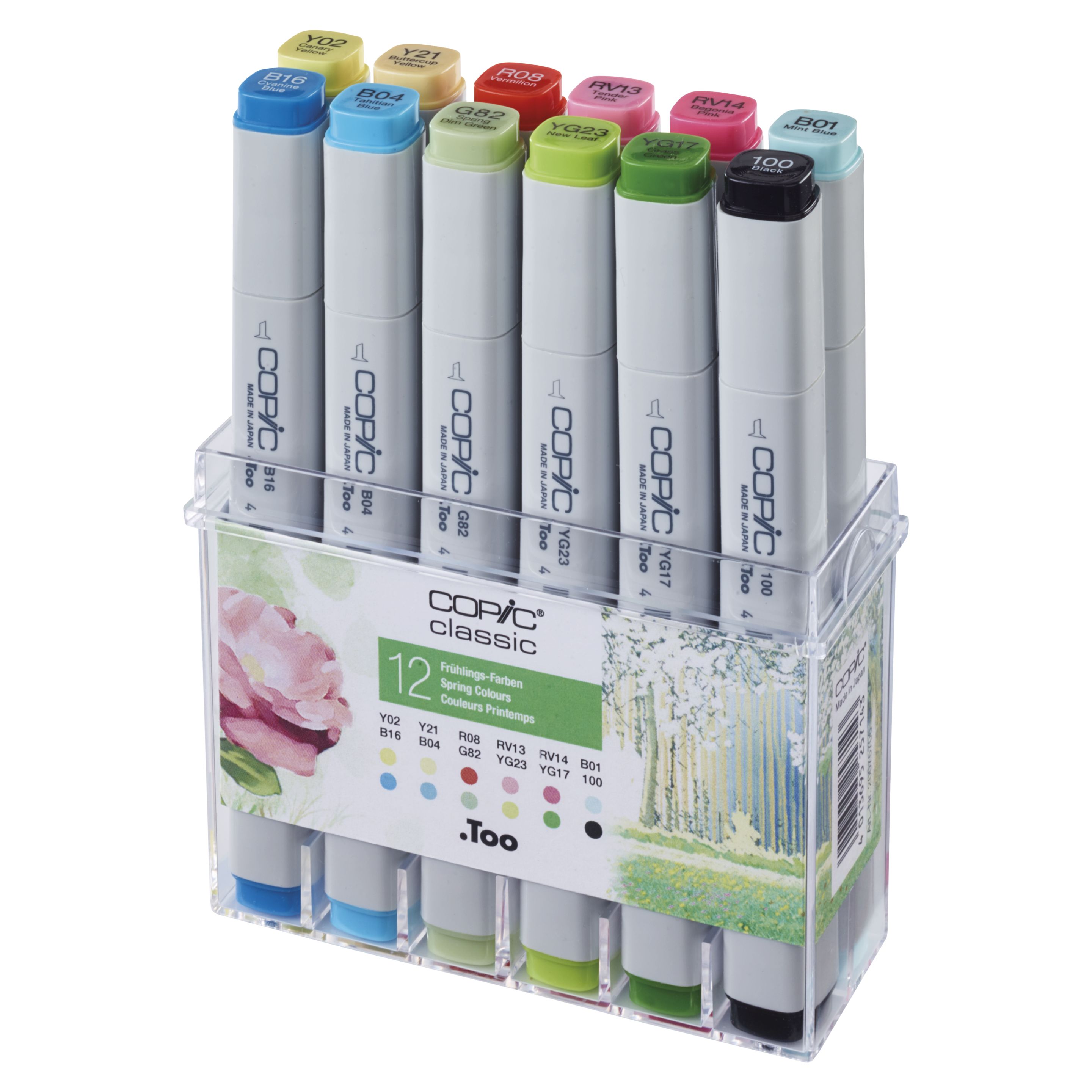 Copic Classic Vårfärger