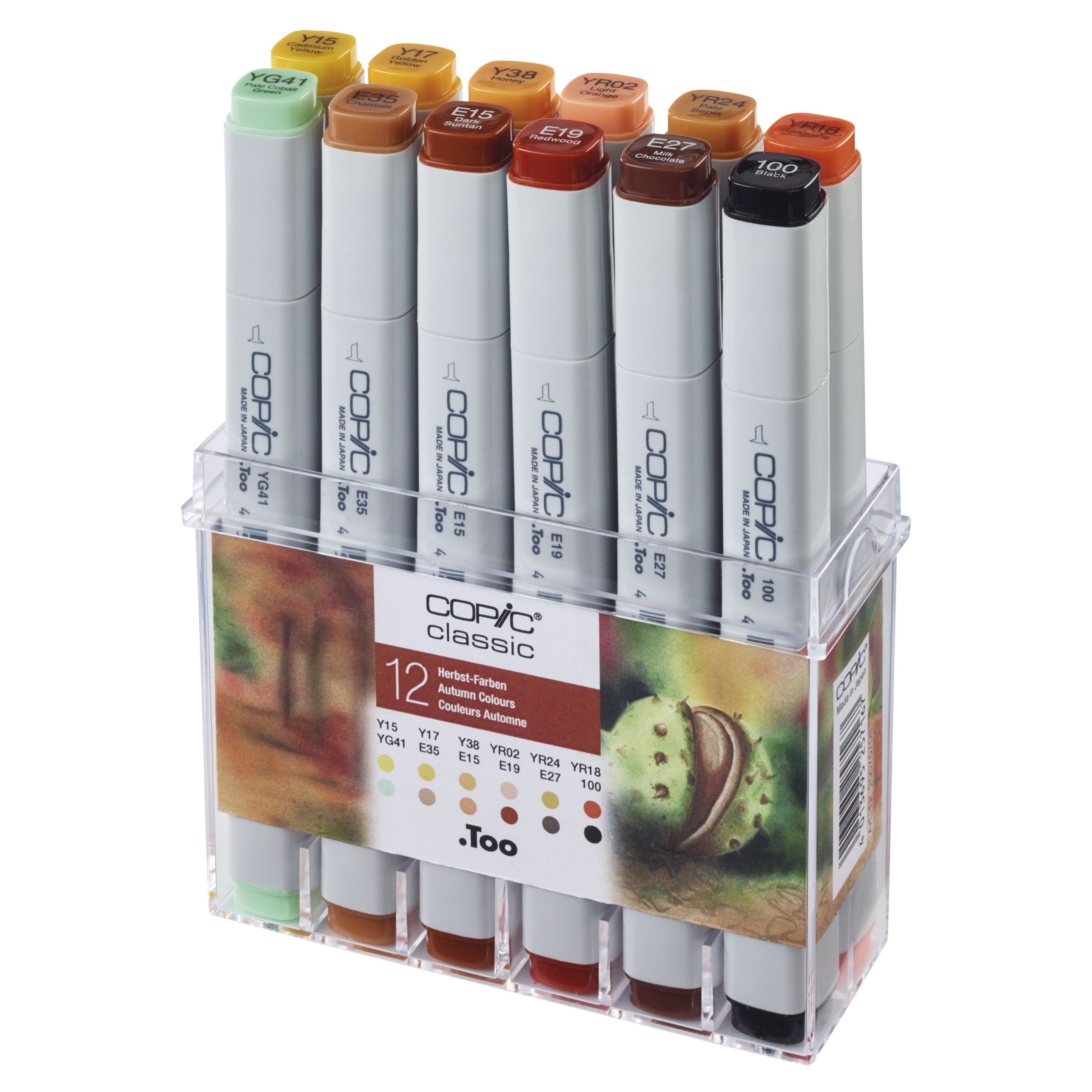 Copic Classic Höstfärger