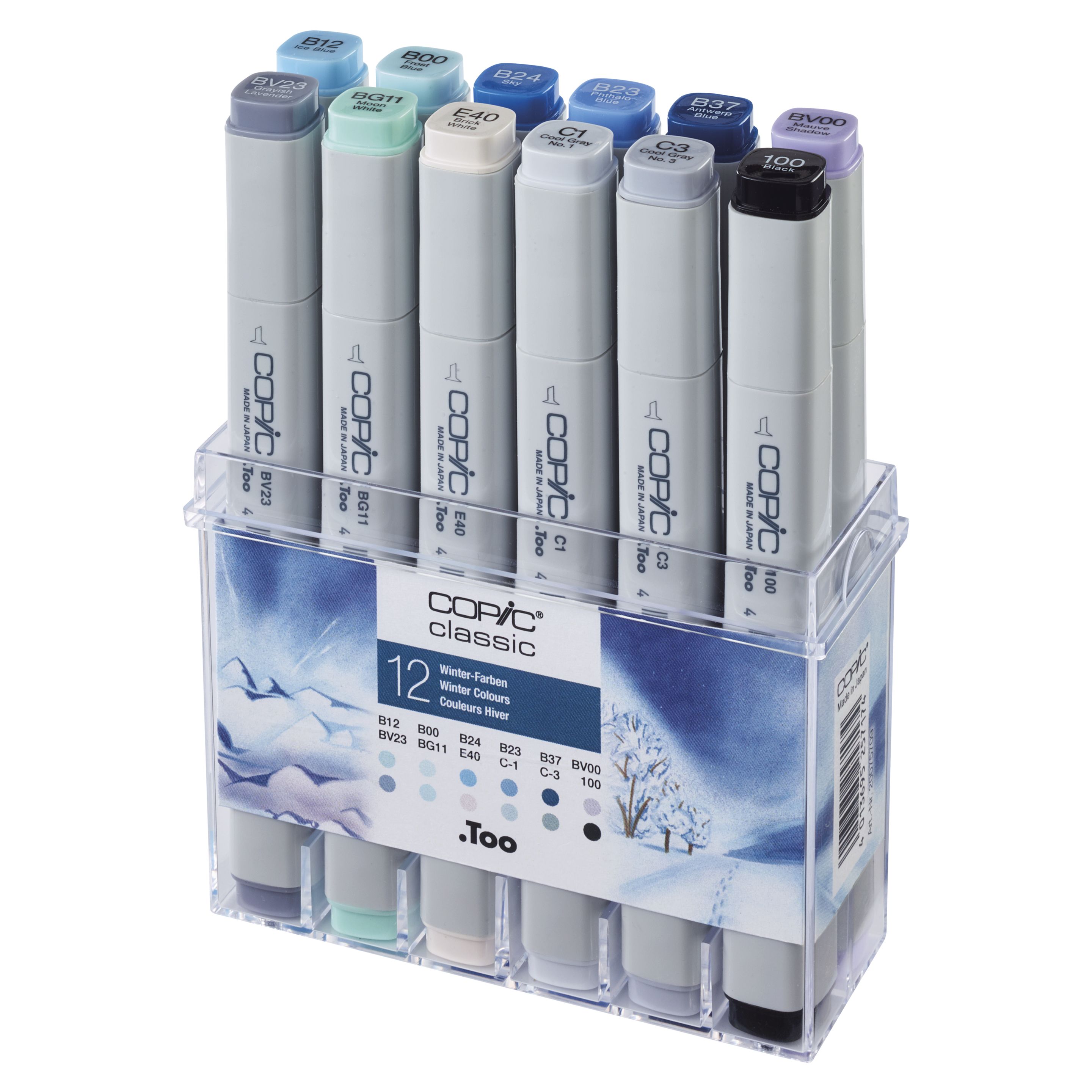 Copic Classic Vinterfärger