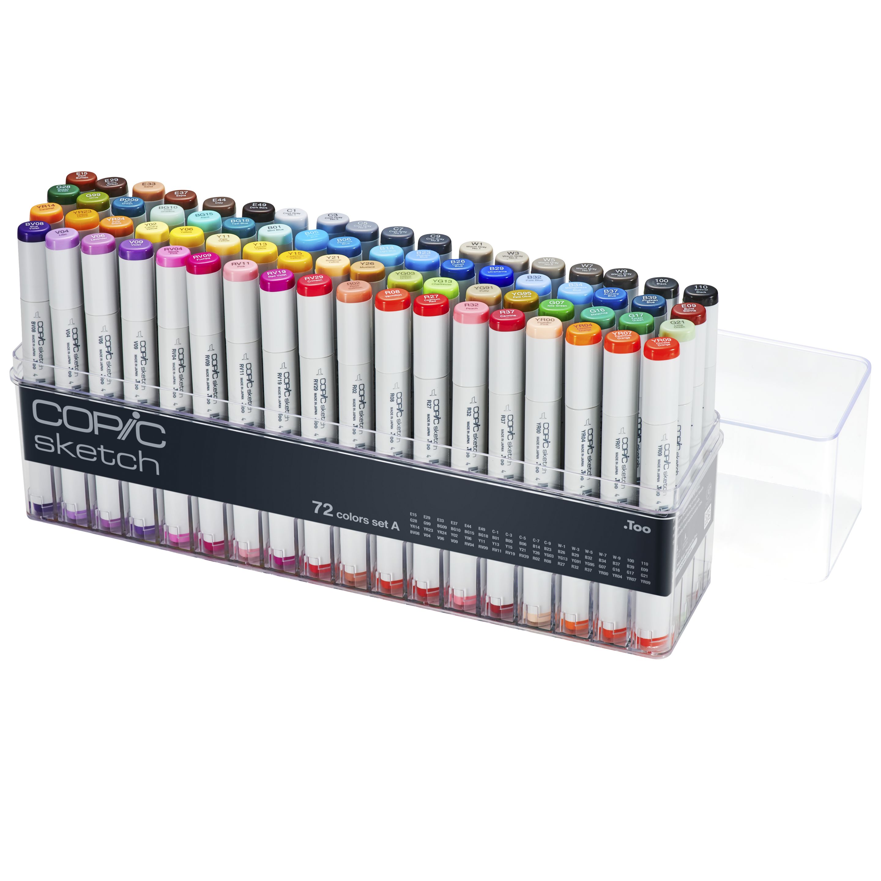 Copic Sketch Basic set 72 A