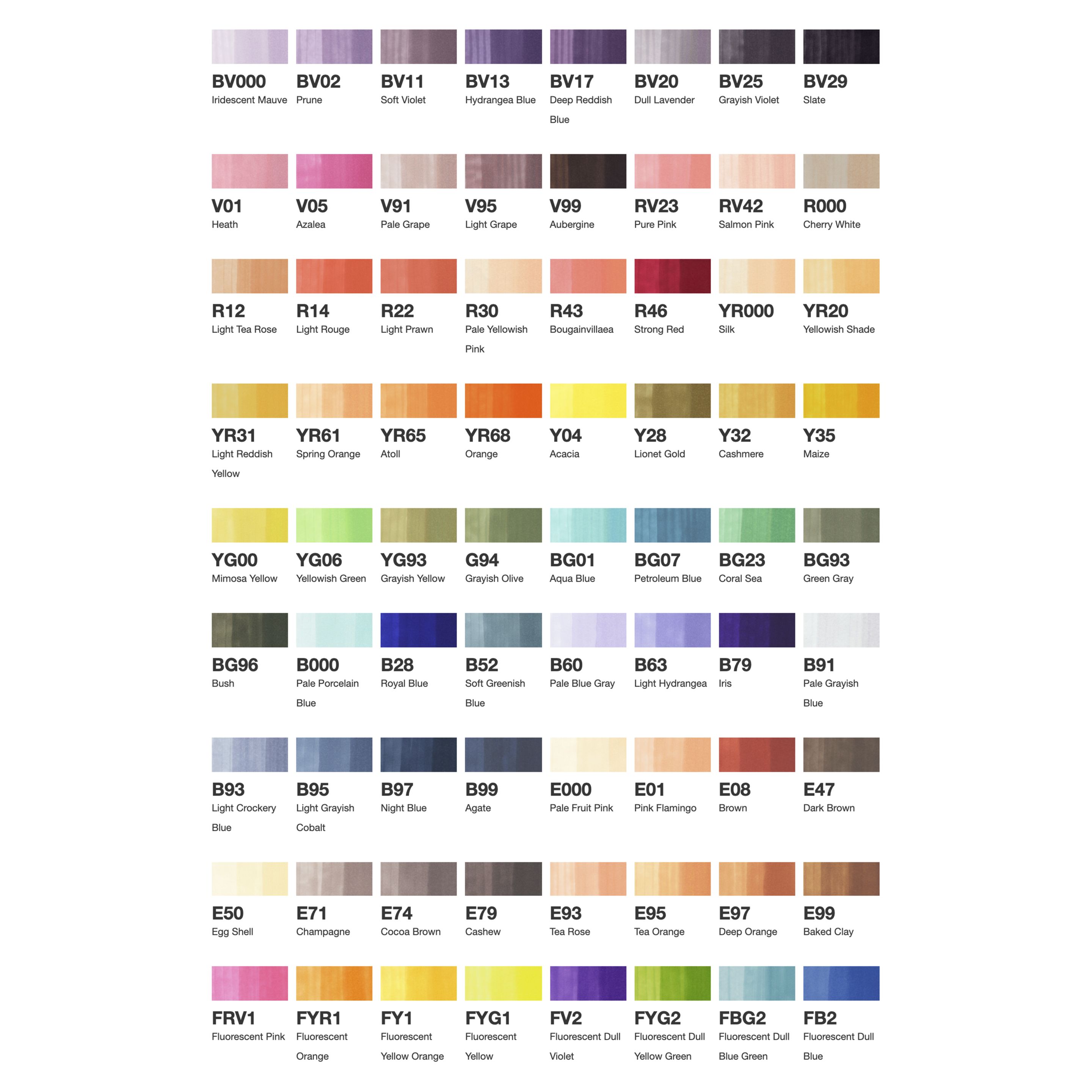 Copic Sketch Basic set 72 D - 2
