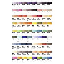 Copic Sketch Basic set 72 D