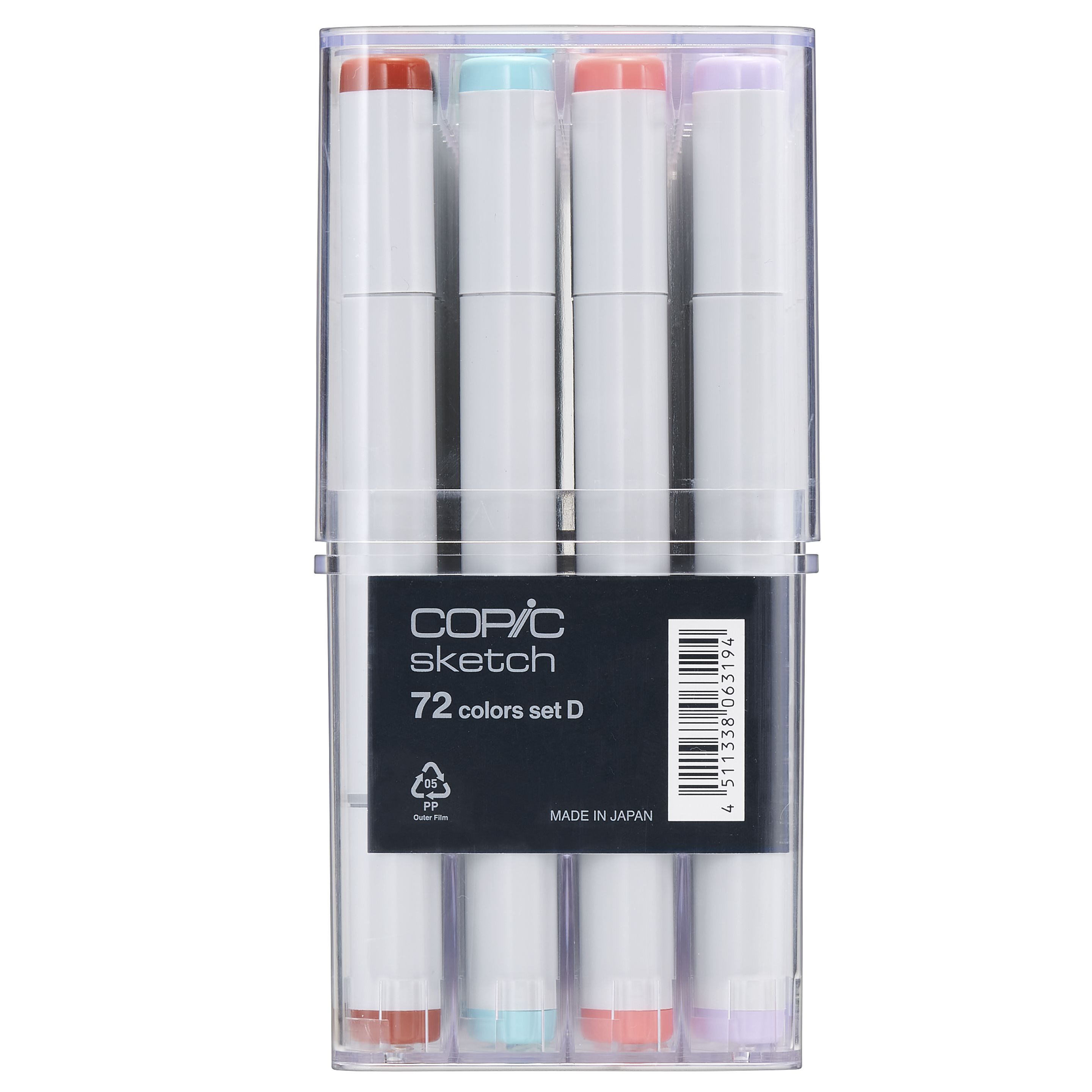 Copic Sketch Basic set 72 D - 6
