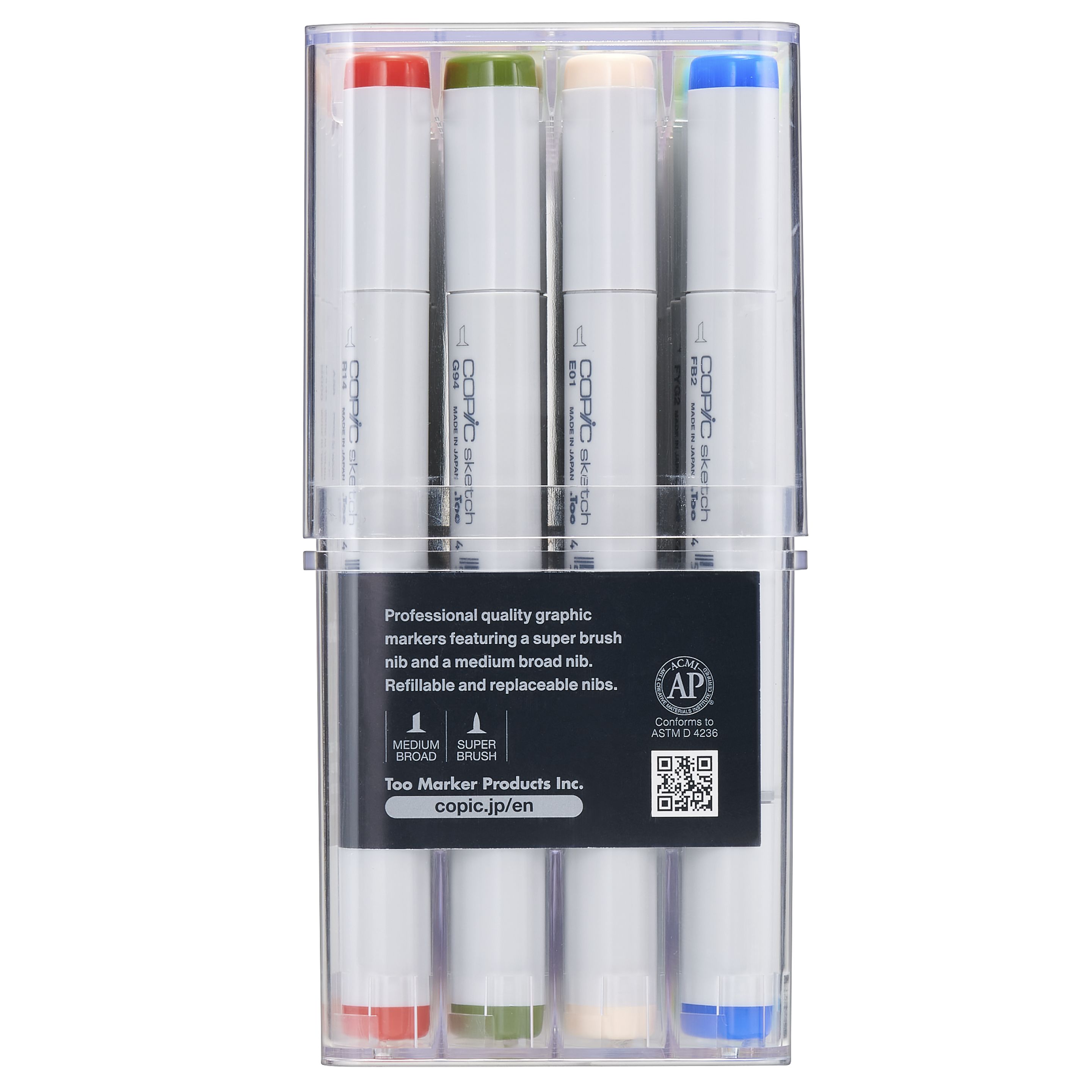 Copic Sketch Basic set 72 D - 7