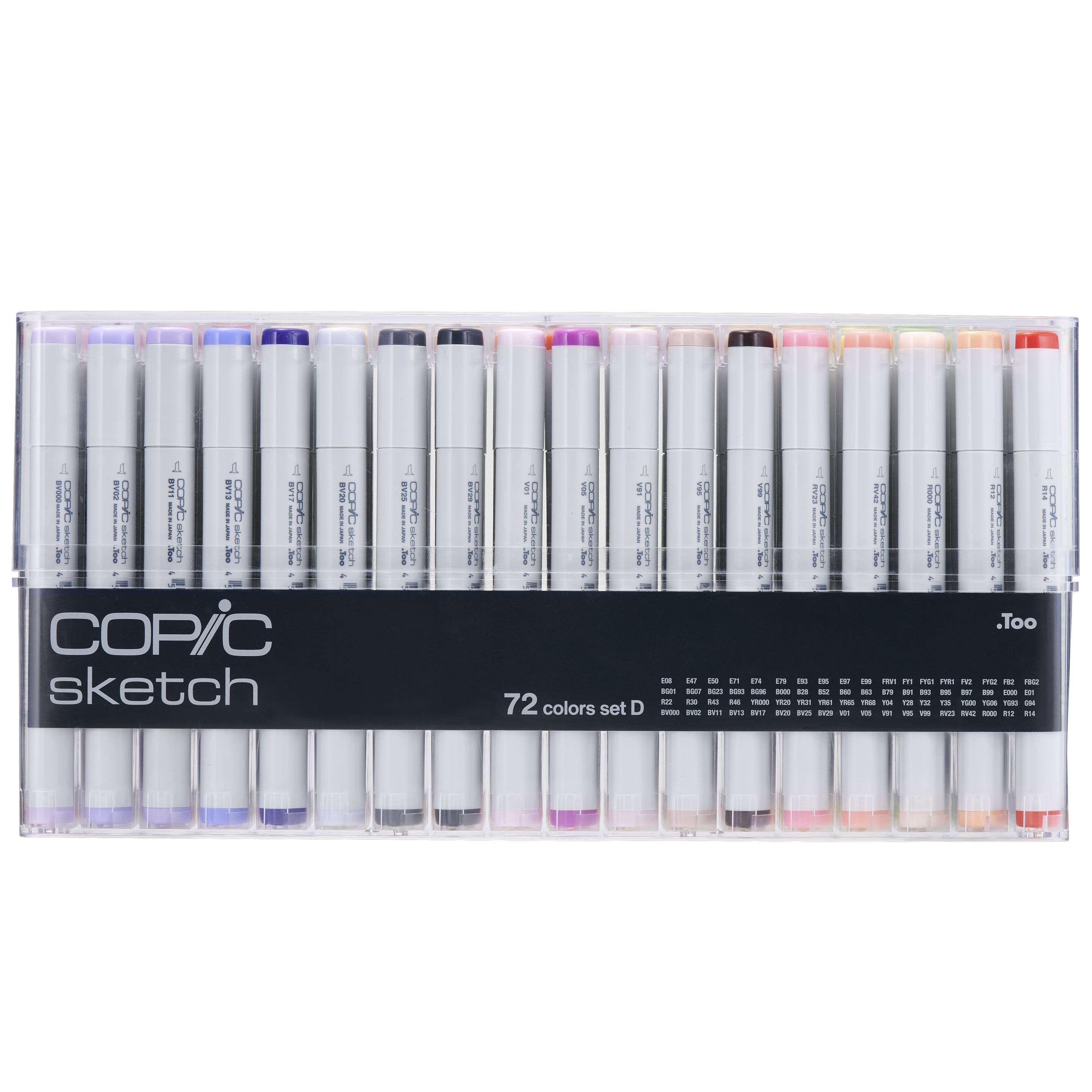 Copic Sketch Basic set 72 D - 3