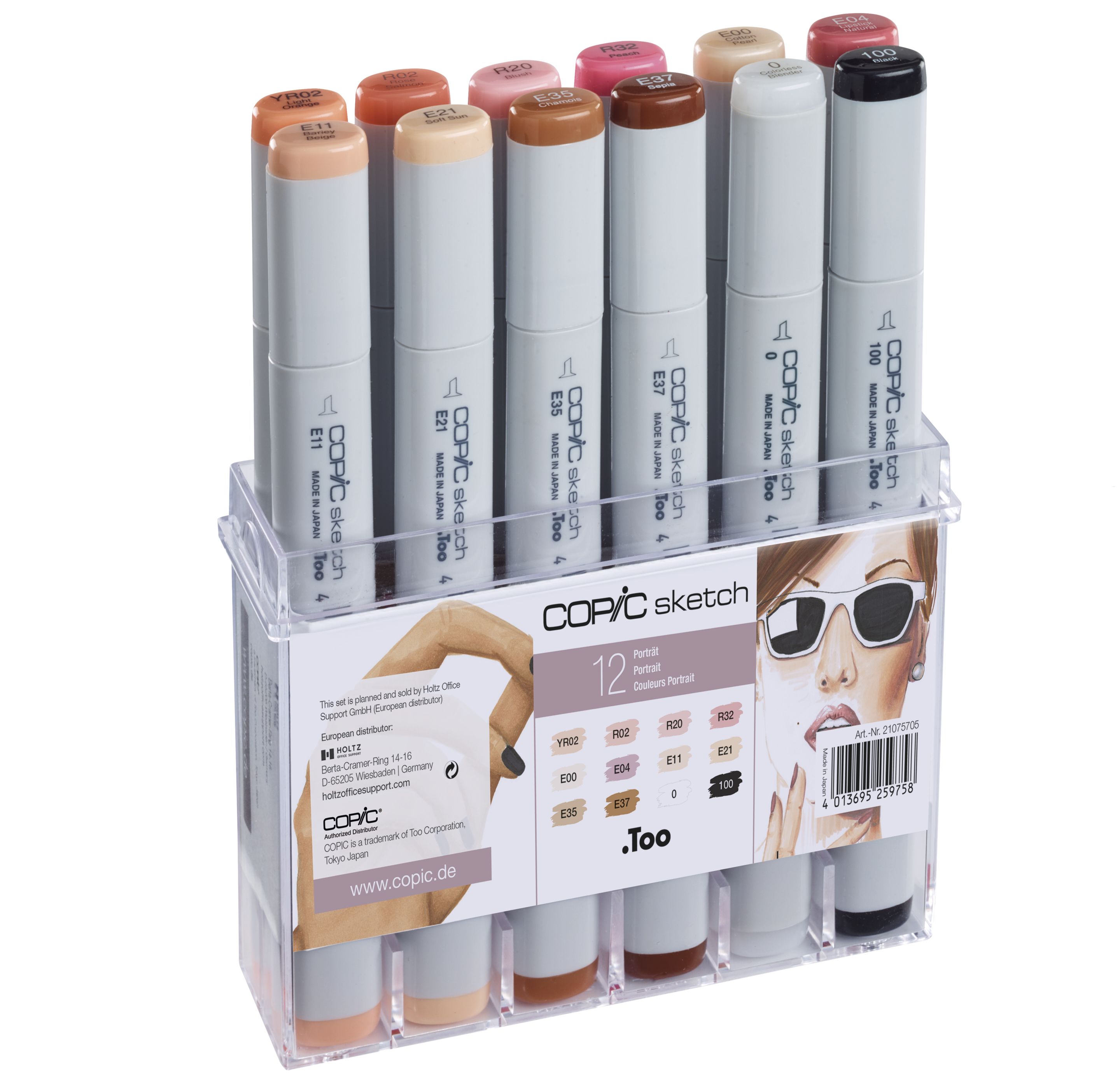 Copic Sketch Hudfärger - 3