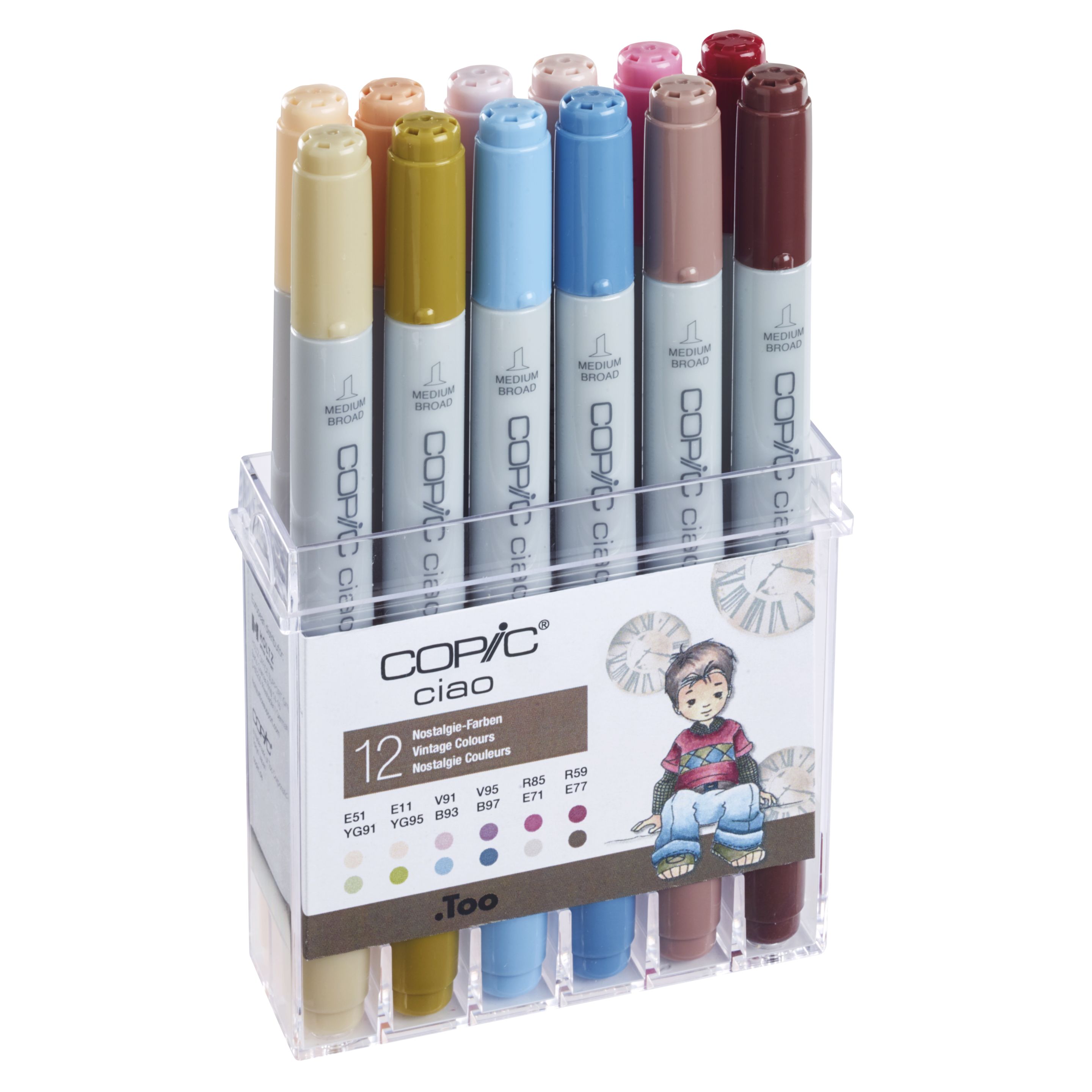 Copic Ciao Vintage färger