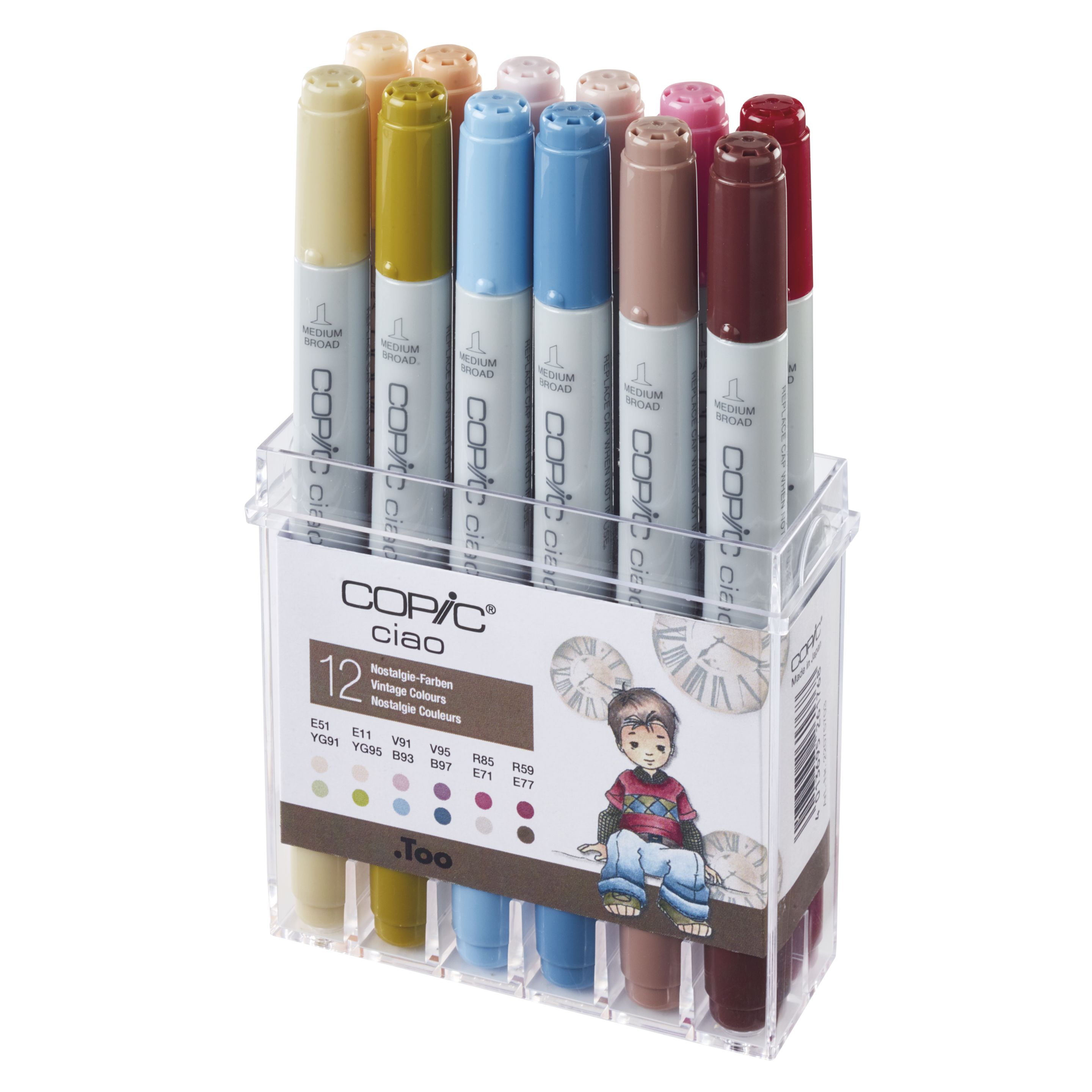 Copic Ciao Vintage färger - 3