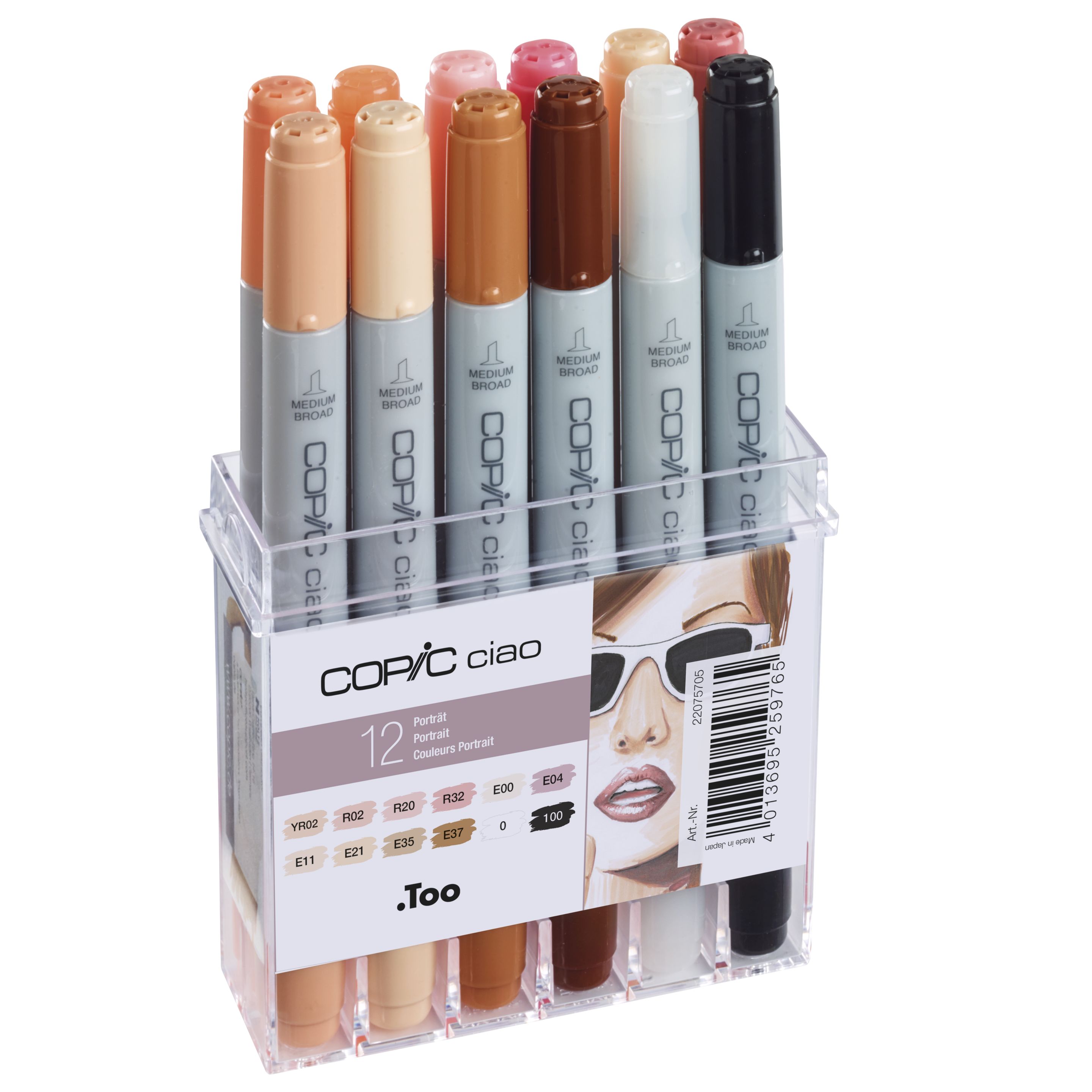 Copic Ciao Hudfärger