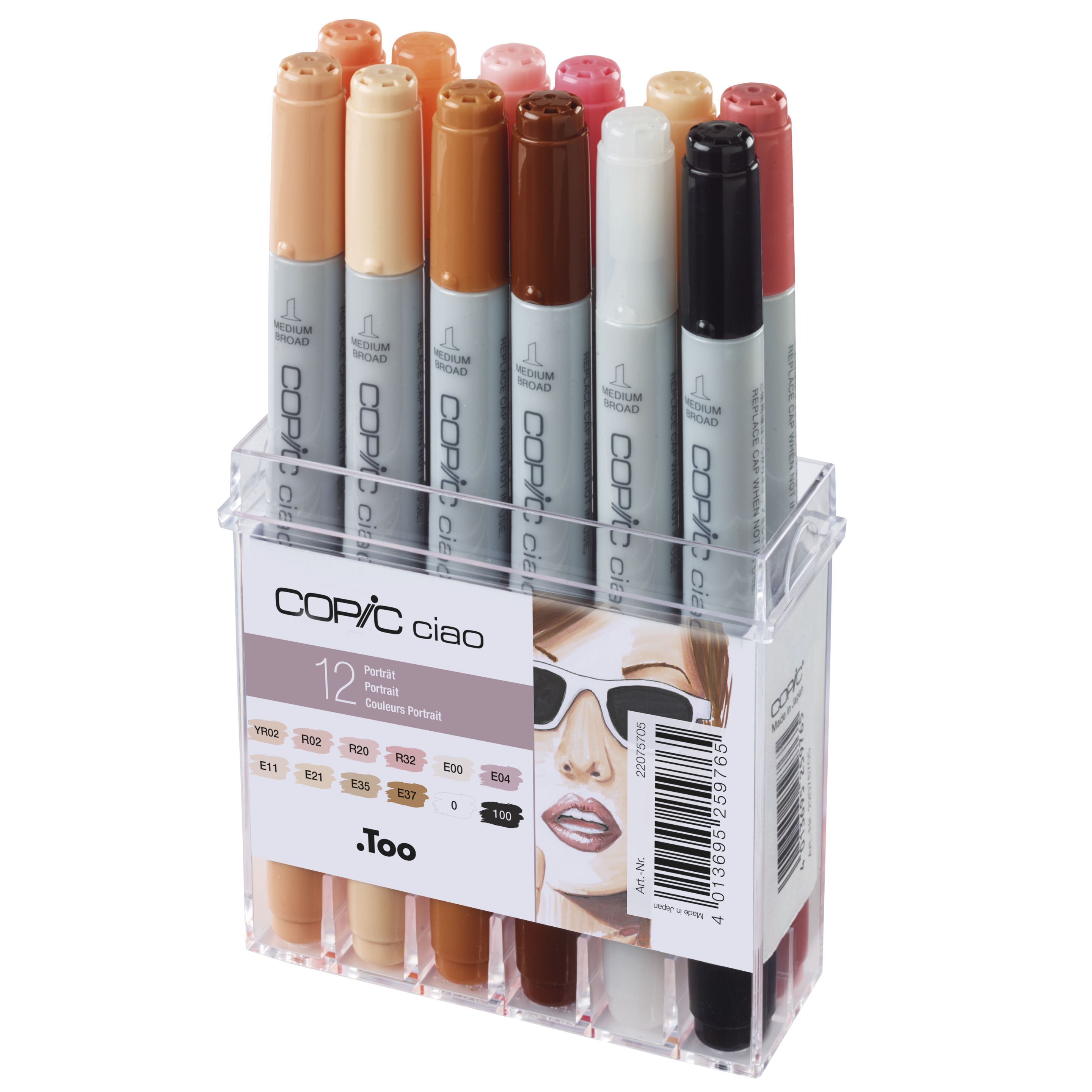 Copic Ciao Hudfärger - 3