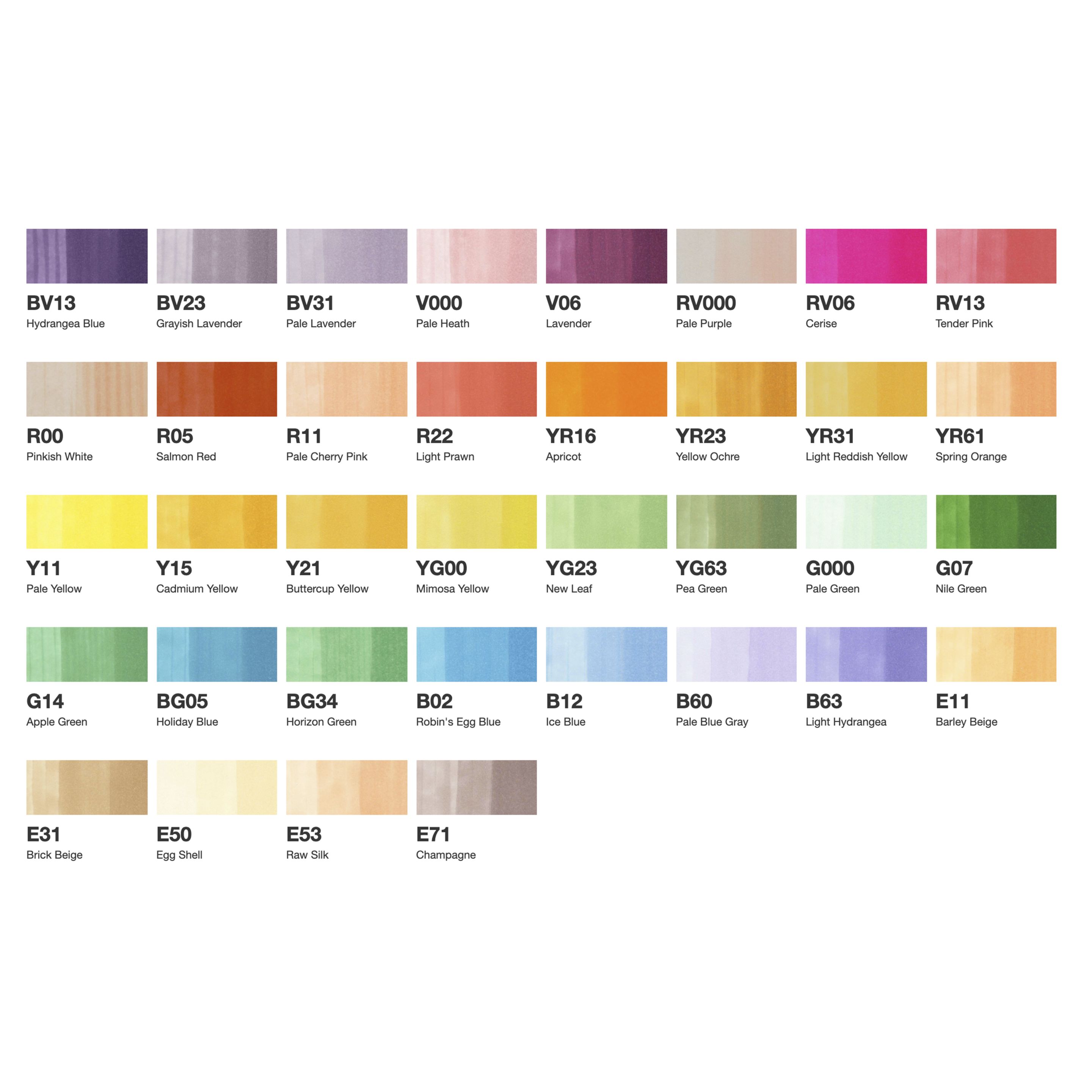 Copic Ciao Basic set 36 C - 5