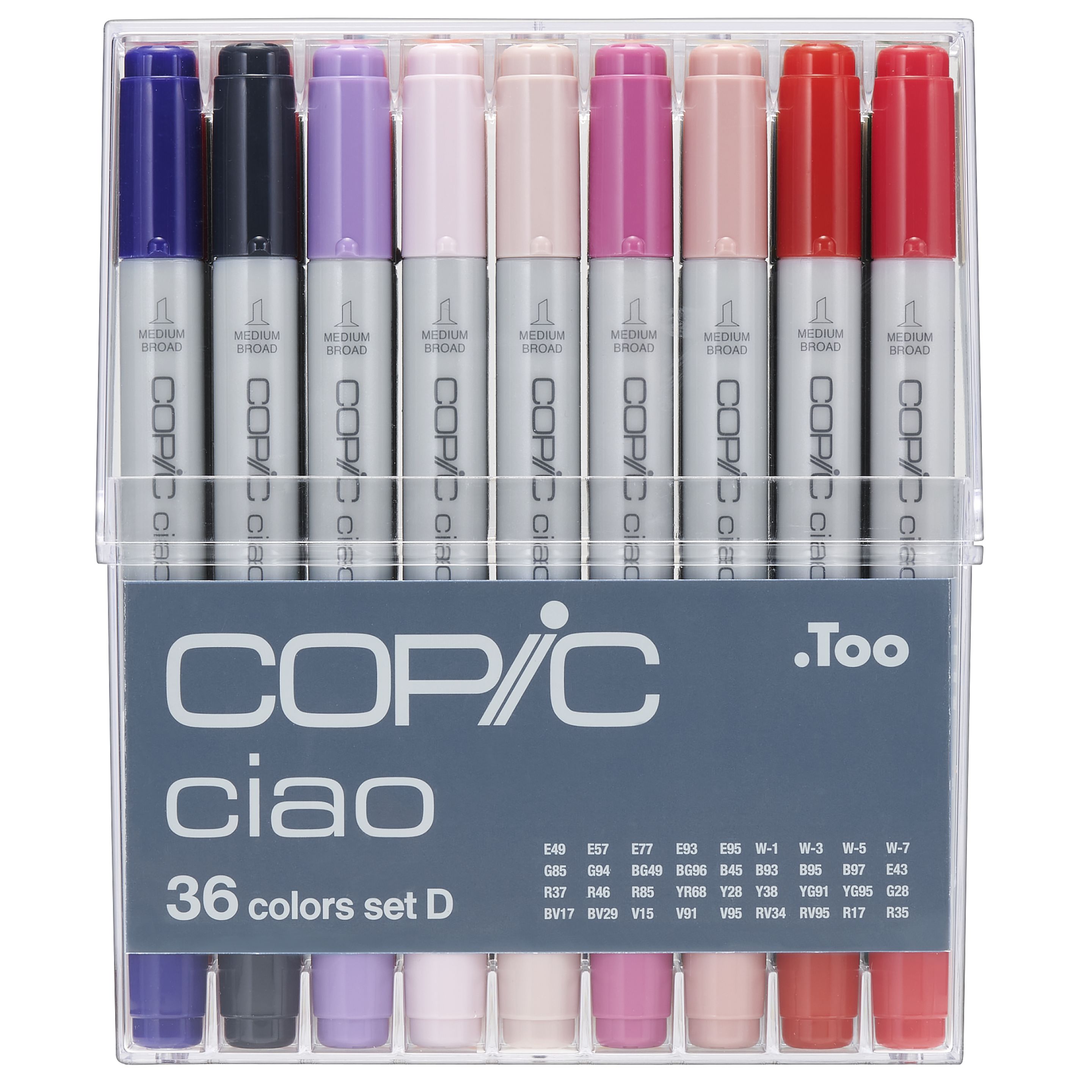Copic Ciao Basic set 36 D - 3