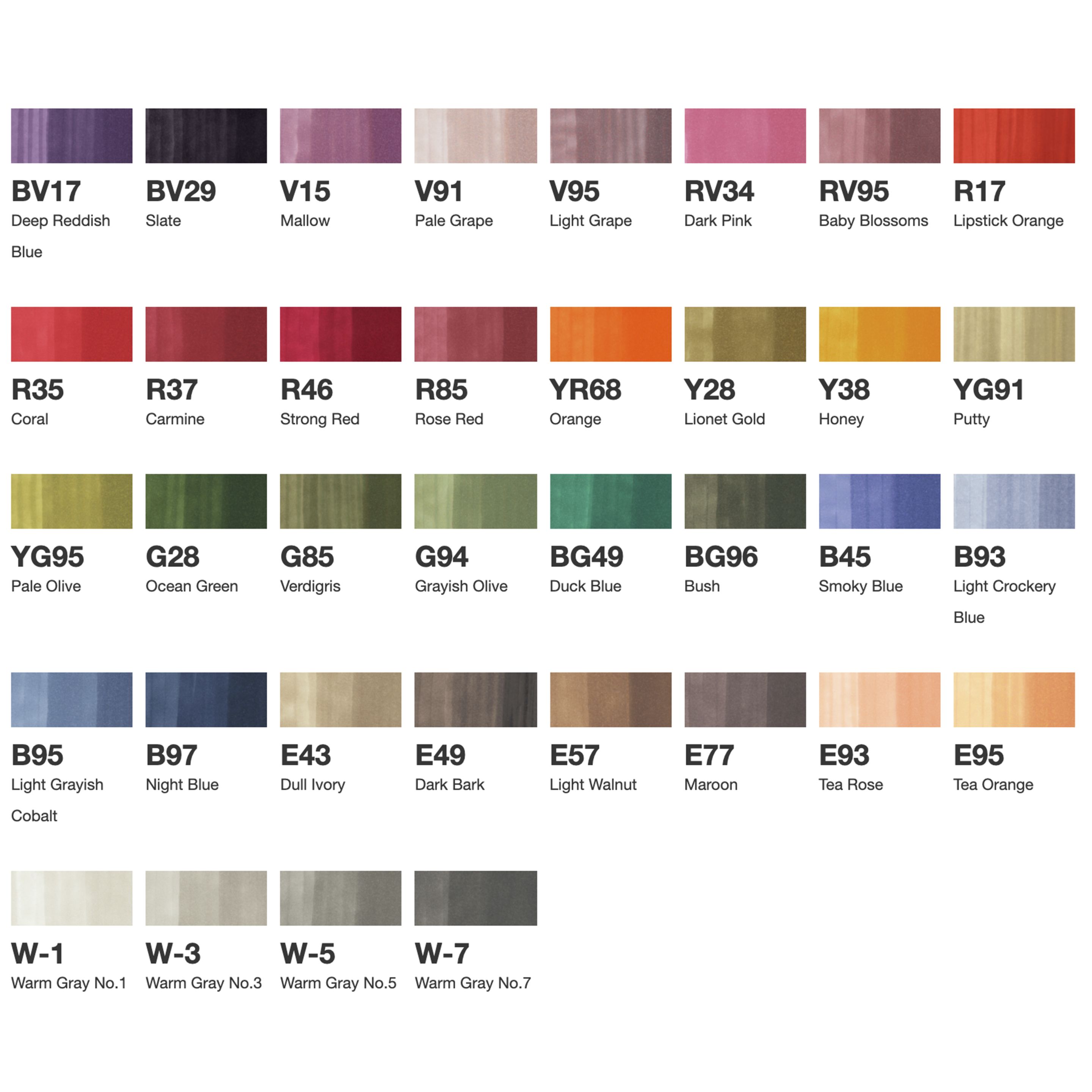 Copic Ciao Basic set 36 D - 2