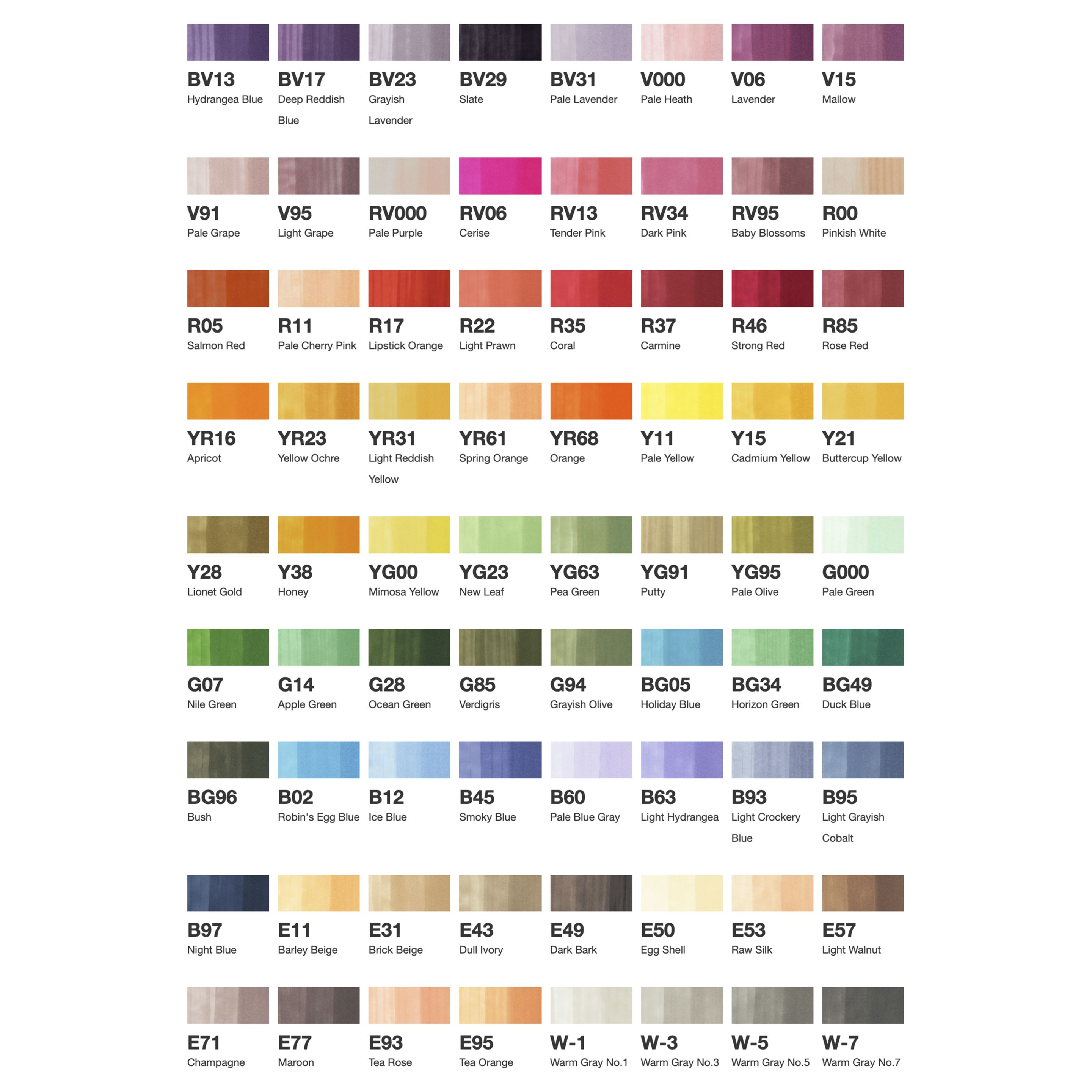 Copic Ciao Basic set 72 B - 5