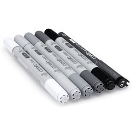 Copic Ciao Set 5+1 Gråa färger