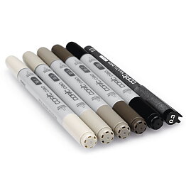 Copic Ciao Set 5+1 Warm Grey Tones