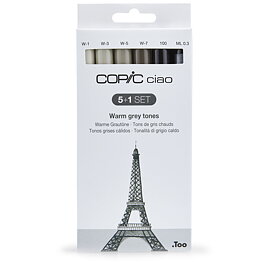 Copic Ciao Set 5+1 Warm Grey Tones