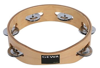 GEWA Jingle wreath Wood Tamburin