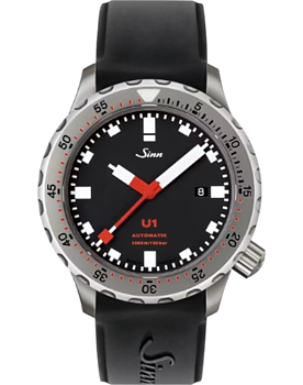 1010.010 Sinn U1 integrerat silikonband med viklås