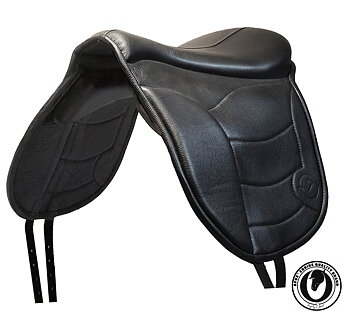 Taur Pad Supreme II (barbackasadel / ridpad med ryggradsfrihet)  - Svart
