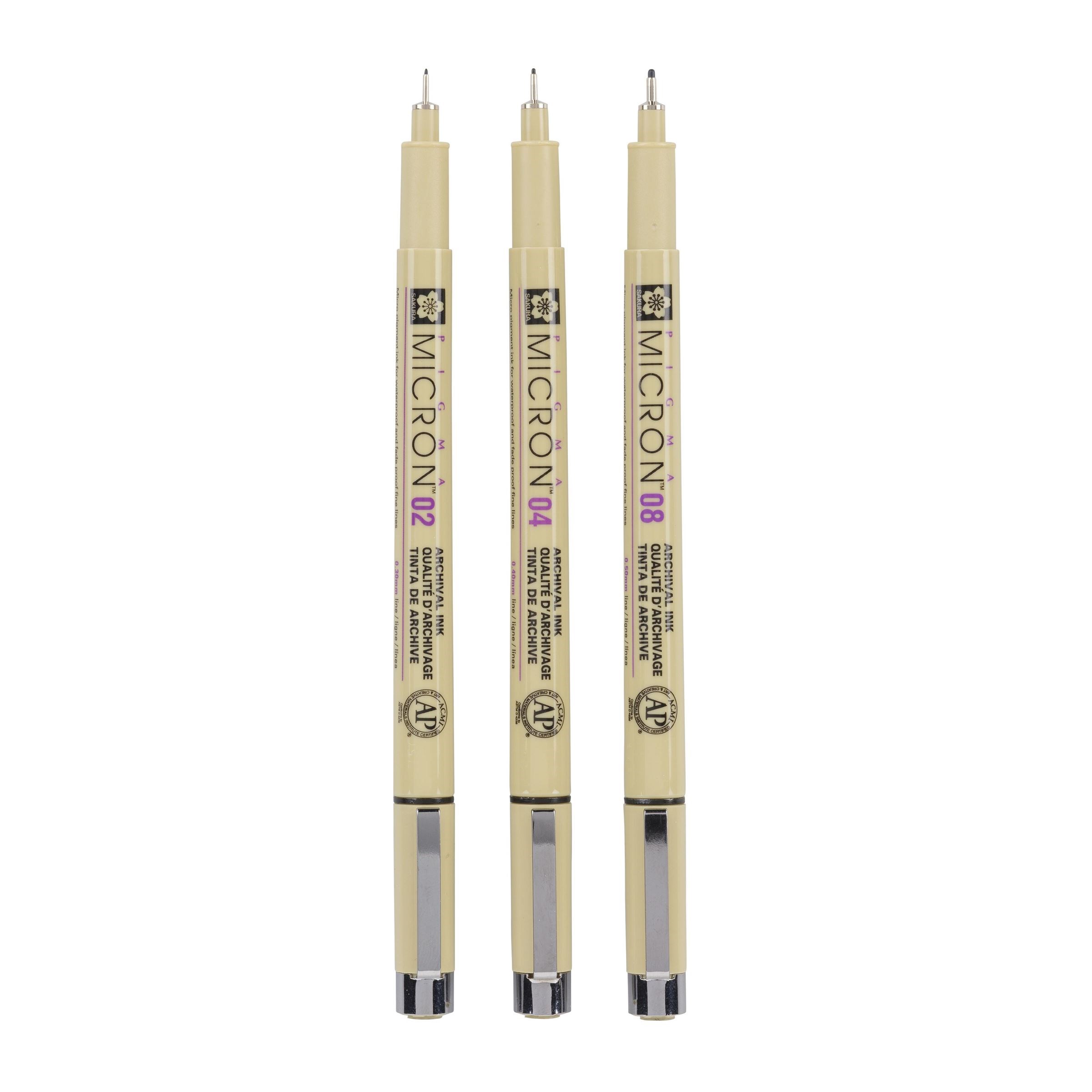 SAKURA Pigma Micron fineliner set 3 pens - 3
