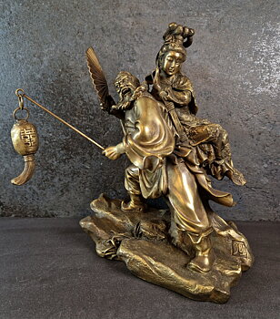 Zhongkui - Demonjägare - Brons Staty