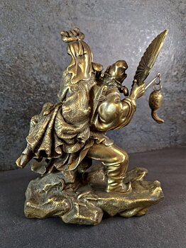 Zhongkui - Demonjägare - Brons Staty