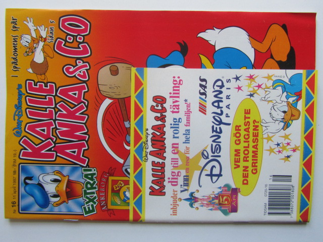 Kalle Anka & Co 1997 16 med bilaga