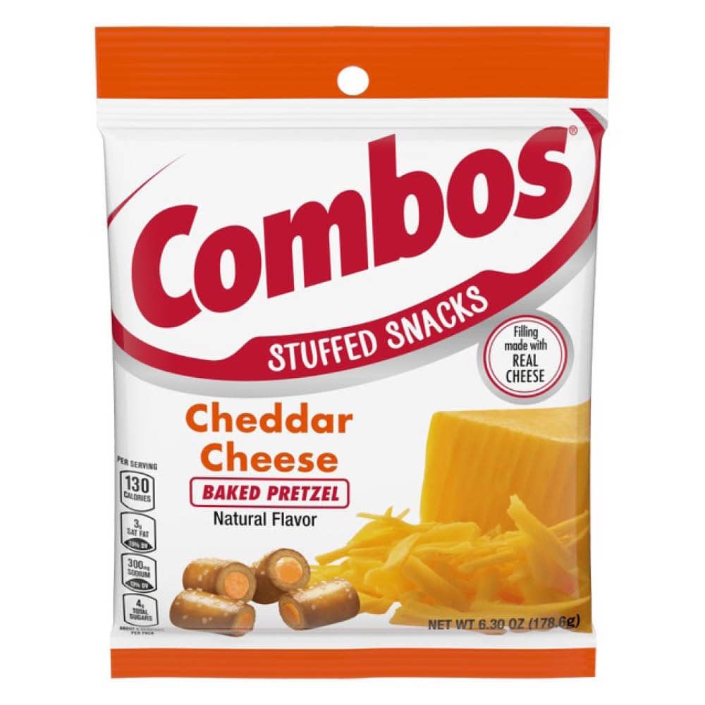 Combos Baked Pretzel Cheddar Cheese 179g