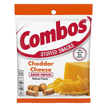 Combos Baked Pretzel Cheddar Cheese 179g