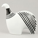 Jackie Lynd (Animals 1983) Modern Bird with Black Details 12 cm