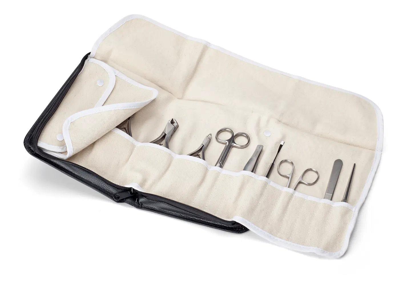 Etui, konstläder med inlägg - 2