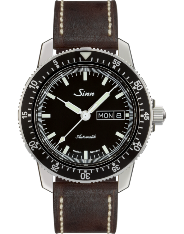 104.010 Sinn 104 St Sa I vintage mörkbrunt 